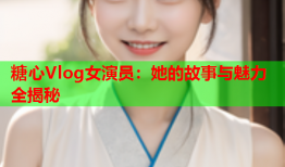 糖心Vlog女演员：她的故事与魅力全揭秘