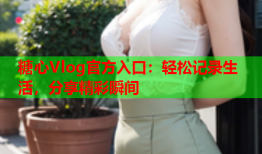 糖心Vlog官方入口：轻松记录生活，分享精彩瞬间