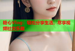 糖心Vlog：轻松分享生活，尽享视频社交乐趣