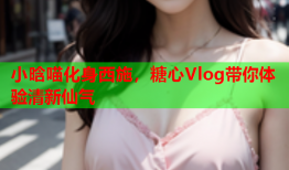 小晗喵化身西施，糖心Vlog带你体验清新仙气