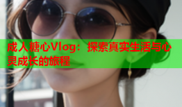 成人糖心Vlog：探索真实生活与心灵成长的旅程