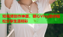 短视频创作神器，糖心Vlog助你轻松分享生活精彩