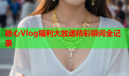 糖心Vlog福利大放送精彩瞬间全记录