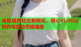 体验视频社交新模式，糖心VLOG让创作与互动无缝连接