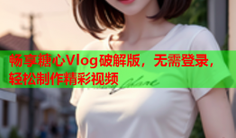 畅享糖心Vlog破解版，无需登录，轻松制作精彩视频