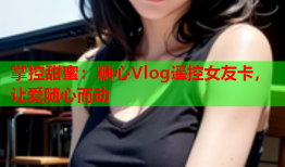 掌控甜蜜：糖心Vlog遥控女友卡，让爱随心而动