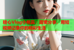 糖心Vlog小桃酱：甜蜜分享，用短视频记录你的精彩生活