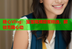 糖心Vlog：宝宝视频甜蜜精选，解锁无限心动