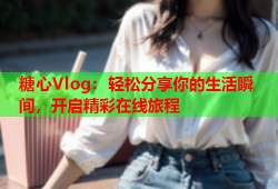 糖心Vlog：轻松分享你的生活瞬间，开启精彩在线旅程