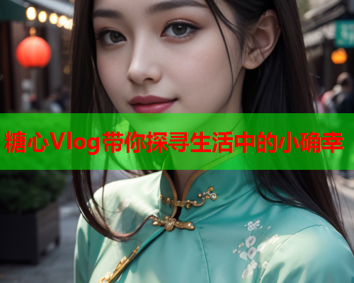 糖心Vlog带你探寻生活中的小确幸