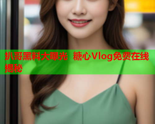 扒哥黑料大曝光 糖心Vlog免费在线揭秘