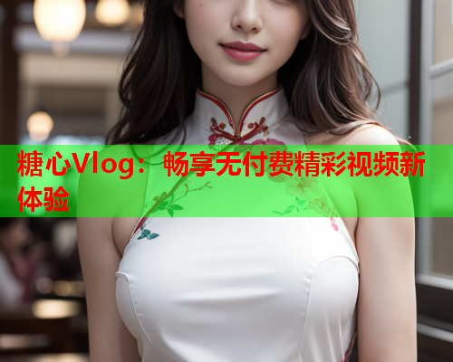 糖心Vlog：畅享无付费精彩视频新体验