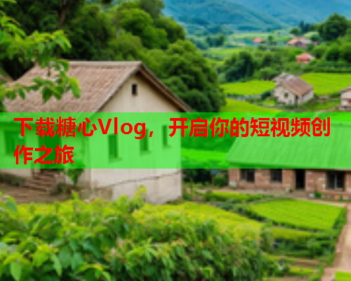 下载糖心Vlog，开启你的短视频创作之旅