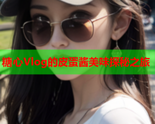 糖心Vlog的皮蛋酱美味探秘之旅