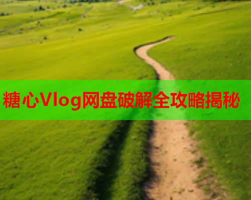 糖心Vlog网盘破解全攻略揭秘