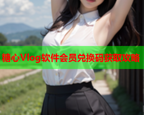 糖心Vlog软件会员兑换码获取攻略