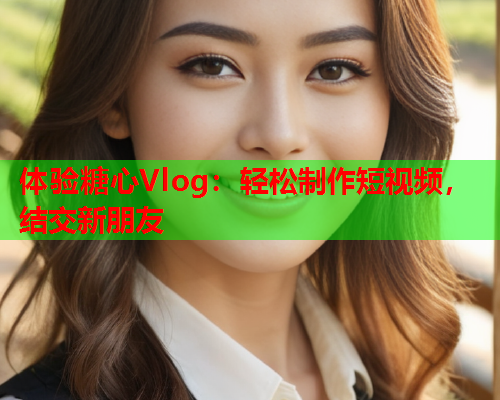 体验糖心Vlog：轻松制作短视频，结交新朋友