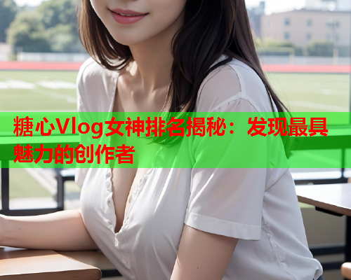 糖心Vlog女神排名揭秘：发现最具魅力的创作者