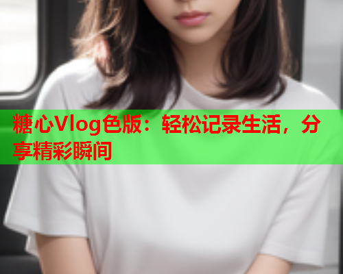 糖心Vlog色版：轻松记录生活，分享精彩瞬间