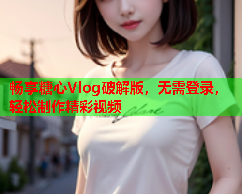 畅享糖心Vlog破解版，无需登录，轻松制作精彩视频