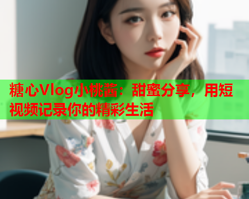 糖心Vlog小桃酱：甜蜜分享，用短视频记录你的精彩生活